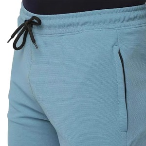 Shorts décontractés pour hommes respirants, style streetwear, 100% coton, motif uni, couleurs personnalisées et impression de logo, service OEM - Product Image 4