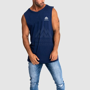 Breathable Quick Dry Active Wear <b>Men</b> <b>Singlets</b> Gym Fitness Wear Stylish <b>Men</b> <b>Singlets</b> In Best Price - Product Image 4