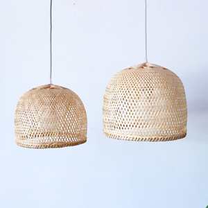 Abat-jour suspendu en bambou naturel, artisanat de haute qualité, prix bon marché du Vietnam - Product Image 1