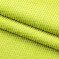 Tissu en velours côtelé épais vert pomme, style moderne, module en rangée droite, minimaliste italien, pour sacs de garçons et auvents