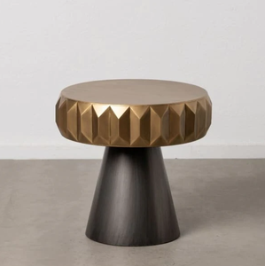 Meubles les plus vendus en vogue Table d'appoint ronde en métal pour salon, chambre, hall, bureau à domicile décoratif au prix de gros - Product Image 3