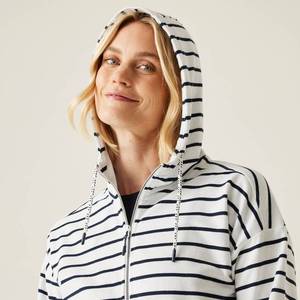 Sudadera con Capucha de Diseño Nuevo, Personalizada, Extra Grande, Blanca, de Invierno, para Mujer, con Hombros Caídos, Corte Holgado, Antiarrugas, Transpirable, 100% Algodón, Parte Delantera Alta - Product Image 4