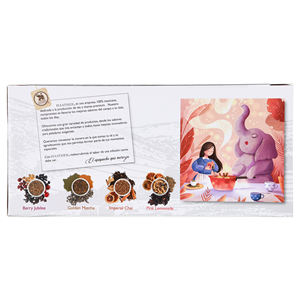 Haathee Confezione da 4 Tè Gourmet: Chai Imperiale, Frutti Rossi, Limonata Rosa e Matcha Dorato - Product Image 6