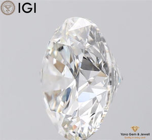 ตามใบรับรอง IGI 4.00กะรัตแล็บปลูก CVD เพชรทรงกลมสี VVS2ความชัดเจนเข้ากันได้อย่างสมบูรณ์แบบสำหรับเครื่องประดับ - Product Image 3