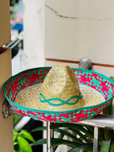 Sombrero de paja vaquero de verano personalizado con logotipo, precio de fábrica de Vietnam para viajes - Product Image 2