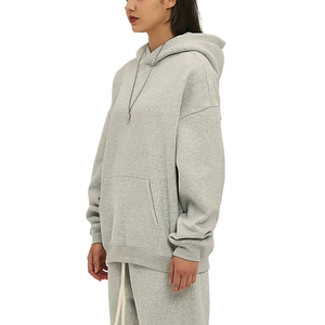 Sweat à capuche pour homme de qualité supérieure, imprimé sur mesure, en molleton 100% coton 210 g/m², délavé à l'acide, teint uni, coupe classique avec poche - Product Image 3