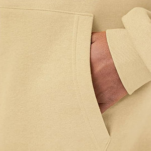 Next Level Mens 2024 Casual algodón con capucha cuello cordón sudaderas con capucha pulóver sudaderas 100% orgánico Terry algodón sudaderas con capucha - Product Image 2