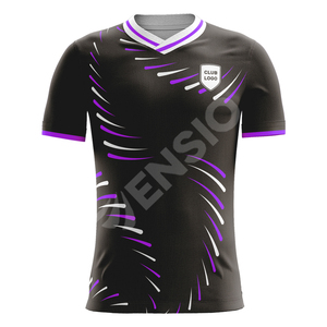Ensemble de maillots de football à manches courtes personnalisés de haute qualité vêtements de football France personnalisés avec impression de nom - Product Image 1