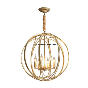 Candelabro de cristal con aspecto más atractivo, iluminación Vintage, tarro de vela único de hormigón para salón de bodas decorativo - Product Image 6