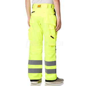 Pantalon de travail haute visibilité en tissu 100% polyester, vente en gros, meilleur prix, gilet de sécurité, pantalon de sécurité haute visibilité - Product Image 4