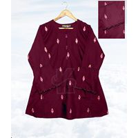KUNAR RANGTARA PHULKARI Kurta/Kurti indien en Georgette pour femme, en pur coton égyptien PEMA, extensible, décontracté, cousu, lourd