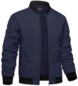 Blousons bombardiers pour hommes Blouson coupe-vent épais et chaud pour hommes Manteaux de baseball pour hommes Vêtements d'extérieur pour hommes - Product Image 2