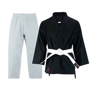 Col en V vert numérique Camo Taekwondo karaté Gi uniforme équipe démo ensemble d'arts martiaux - Product Image 4