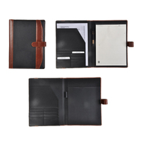 Vente en gros tendance de qualité supérieure similicuir dossier de fichiers Portable dossier portefeuille sac pour les employés de bureau usage exécutif