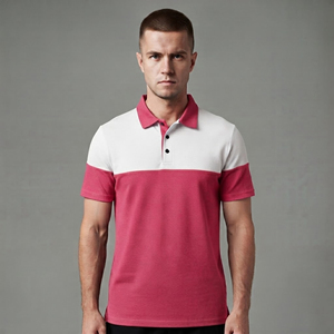 Vêtements décontractés d'été 100% coton à manches courtes pour homme, chemise à séchage rapide, respirante, unie, logo imprimé DTF personnalisé, tricotée - Product Image 4
