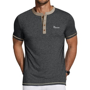 Nueva Camiseta de Algodón Elegante, Tejido Suave y Transpirable, Cuello Redondo, Uso Diario Informal, Ajuste Cómodo, Costuras Duraderas, Logotipo Personalizado - Product Image 3