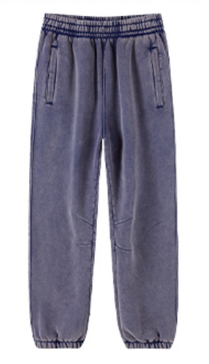 กางเกงสีน้ำเงินบาติก