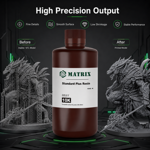 Resina UV de Bajo Olor y Alta Resistencia de 10K, Material Fotopolímero de 405nm para Impresoras 3D LCD DLP, Impresión de Modelos de Alta Definición - Product Image 5