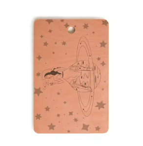 Eco-Friendly Natural Wooden Round <b>Shaped</b> Cheese Bread Butcher <b>Block</b> Wood Cutting Chopping Board for Home Restaurants Kitchen Use - Product Image 3