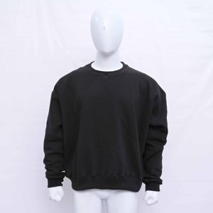 เสื้อสเวตเชิ้ตถักไหมพรมผสมโพลีเอสเตอร์/คอตตอน ลายดอกไม้ ระบายอากาศได้ดี สไตล์วินเทจเรโทร สตรีทแวร์  โลโก้สีพื้น  สำหรับใส่ไปเรียน - Product Image 1