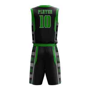 ผ้าโพลีเอสเตอร์คุณภาพสูงเหมาะสำหรับทีมมืออาชีพผ้าพิมพ์ลายชุดบาสเก็ตบอล - Product Image 2