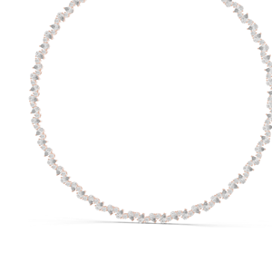 สร้อยคอเพชรแล็บโกรว์ 14.289 กะรัต ความใส VVS-VS เพชร CVD ในทอง 18KT, 14KT  ทองคำสีชมพู, สีเหลือง, สีขาว หรูหรา - Product Image 2
