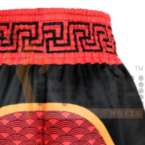 Venta al por mayor de sublimación Muay Thai Shorts sublimación personalizar Kickboxing Short para hombres - Product Image 4