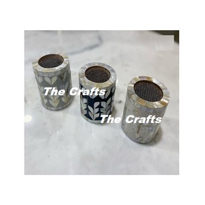 Wooden Mubkhar Oud <b>Burner</b> With Hand Painting Set Of Three Different Sizes Mabkhara At Reasonable Prices - Product Image 4