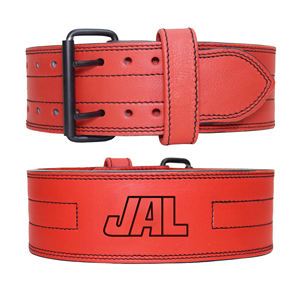 Double Prong Buckle Leather <b>Powerlifting</b> <b>Belt</b> Best Quality Waist Protector Strongman Bodybuilding Training Weightlifting <b>Belts</b> - Product Image 5
