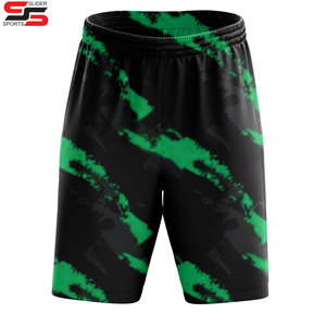 Vente en gros du fabricant Short en maille d'été pour hommes Beach Baggy Outdoor Respirant Dtg Print Gym Sports Basketball Mesh Shorts pour hommes - Product Image 1