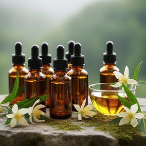 Huile essentielle pure NATURES NATURAL certifiée ISO et GMP, arbre à thé et bois d'amyris, pour la croissance des cheveux, nourrissante, qualité cosmétique - Product Image 4