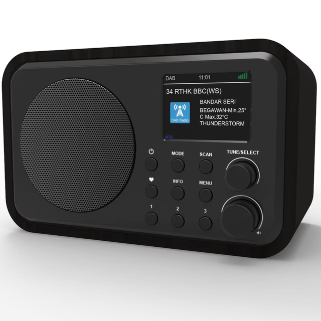 DB-336 DAB+ Radio built-in battery portable sleep timer ASA