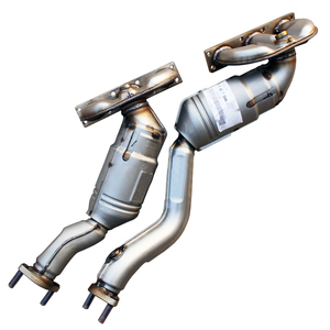 Système d'échappement à haut débit Autres pièces de moteur Convertisseur catalytique à trois voies pour <span class=keywords><strong>BMW</strong></span> E46 X5E53 E39 - Product Image 1