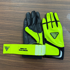 Hot Selling Best Quality <b>Heavy</b> <b>Duty</b> Soft Lightweight Original Leather Baseball Batting Gloves Customized Logo Best Batting Glove - Product Image 1