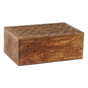 Caja de Almacenamiento de Joyas de Madera Duradera, Personalizable, de Estilo Clásico, Diseño de 1 Capa, Hecha a Mano con la Mejor Artesanía, para Guardar Piezas de Joyería - Product Image 5