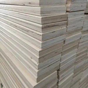 Linyi 44Mm Bangunan Bangunan LVL Perancah Inti Pinus Lvl Balok Kayu/Lvl Kayu/Dilaminasi Kayu