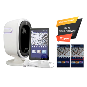 Analyseur de peau portable 2 en 1, analyseur de cuir chevelu, analyseur de peau professionnel, petit analyseur de peau - Product Image 1