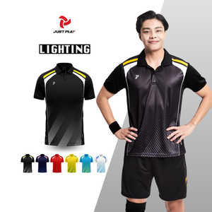 เสื้อเจอร์ซีย์เล่นกีฬาแบบแห้งเร็วใส่ได้ทั้งชายและหญิงสำหรับผู้ใหญ่ - Product Image 3