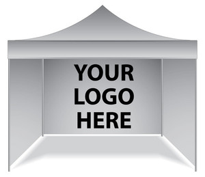 Carpa de Exhibición Plegable Impermeable para Exteriores de Poliéster de 10x10 pies, Personalizada, para las Cuatro Estaciones, para Ferias Comerciales, Eventos, Gazebos, Toldos - Product Image 1
