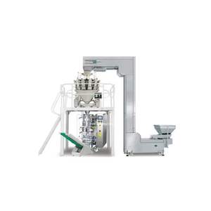 Automatic Multihead Plastic Sealing Weighing Packing <b>Line</b> for Snacks Namkeen Dry Fruits Granules & Food <b>Products</b> - Product Image 3