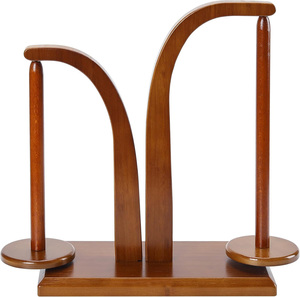 Soporte de Madera para Hilos de Tejer, Dispensador de Hilos Suave para Tejer a Crochet, Herramienta de Costura, Regalo para Amantes del Tejido, Uso Doméstico - Product Image 1