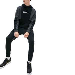 Men's Custom <b>Plain</b> <b>Tracksuit</b> Sportswear Design for Gym Training Casual Style with Logo Winter Fleece Fabric Wholesale - Product Image 6