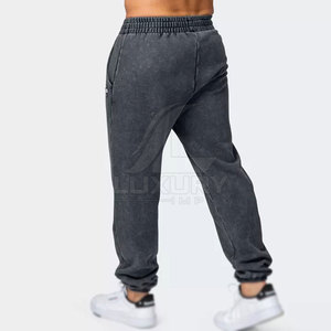 Premium Quality Acid Wash <b>Trouser</b> Mid Casual 100% Cotton Lightweight Customized Team Logo Top Selling <b>Trousers</b> for Online Sale - Product Image 4