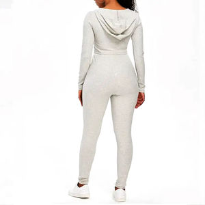 Chándal personalizado de alta calidad para mujer, chándal Hip Hop, chándal sólido con varios bolsillos para invierno, 100% poliéster - Product Image 5