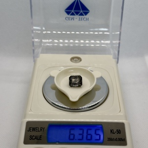 6.36ct ควอทซ์พลอย rutilated มรกตเจียระไนแบบธรรมชาติขนาด11.9x10.1x7.4มม. สำหรับทำเครื่องประดับสำหรับทำแหวน - Product Image 3