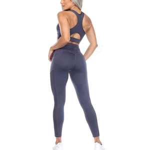 Ropa de gimnasia femenina Conjunto de yoga Sujetador deportivo acolchado Mujeres sin costuras Push up Fitness Wear Conjunto de yoga para adultos - Product Image 6