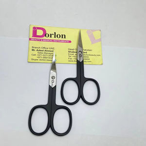 Vente en gros de ciseaux à ongles personnalisables pour le maquillage et la manucure, lame incurvée en acier inoxydable avec pointe pointue, ciseaux multi-usages - Product Image 4