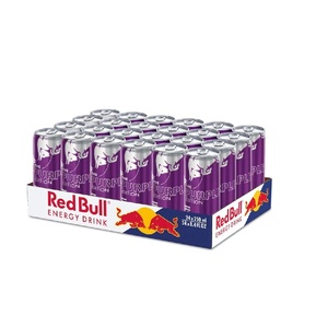 Bebida Energética RedBull Edición Púrpura Skogsbarssmak 24x250ml, Sabor a Bayas Refrescante, Venta al Por Mayor para Exportación - Product Image 3