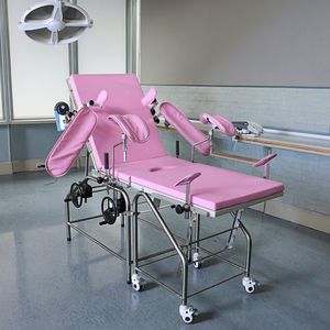 Cama de examen para pacientes de acero inoxidable, directa de fábrica, para uso médico. - Product Image 1