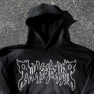 Dernier design de sweat-shirts pour hommes, en coton mélangé, à enfiler, avec un design personnalisé, léger, sweat-shirt brodé pour hommes - Product Image 3